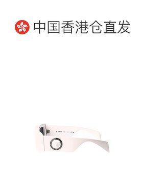 1h可退 香港直邮Versace 范思哲 女士 INJECTATE 白色太阳眼镜 0V
