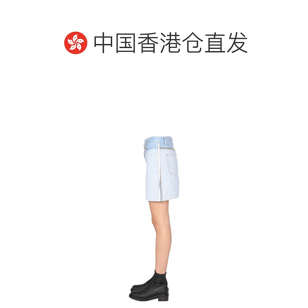 香港直邮Helmut Lang 牛仔半身裙 L06DW3010D0 - 图1