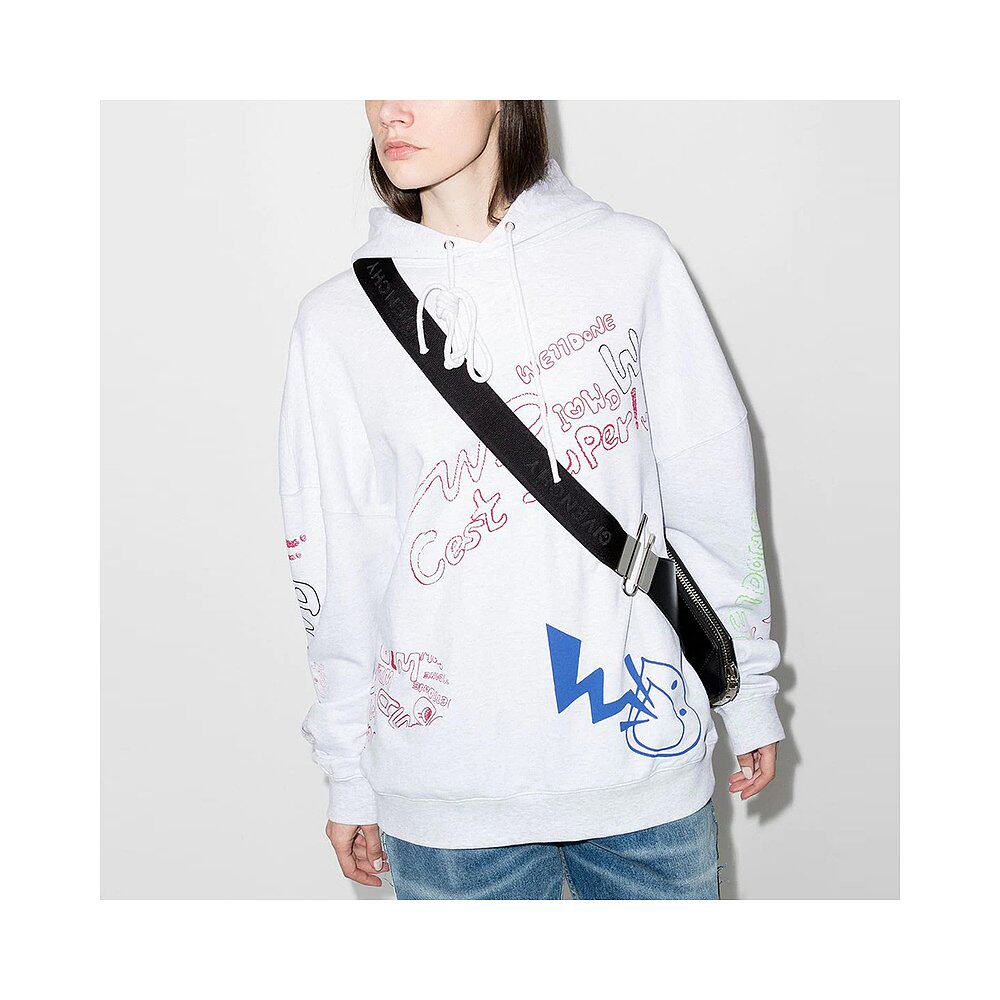We11 Done T Shirts 小熊印花男女同款纯棉
