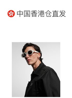 1h可退 香港直邮Celine 思琳 女士 圆形太阳眼镜 white白色 舒适