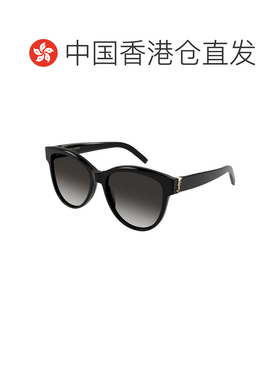 1h可退 香港直邮SAINT LAURENT 女士眼镜 SLM107002 SS2025 黑色