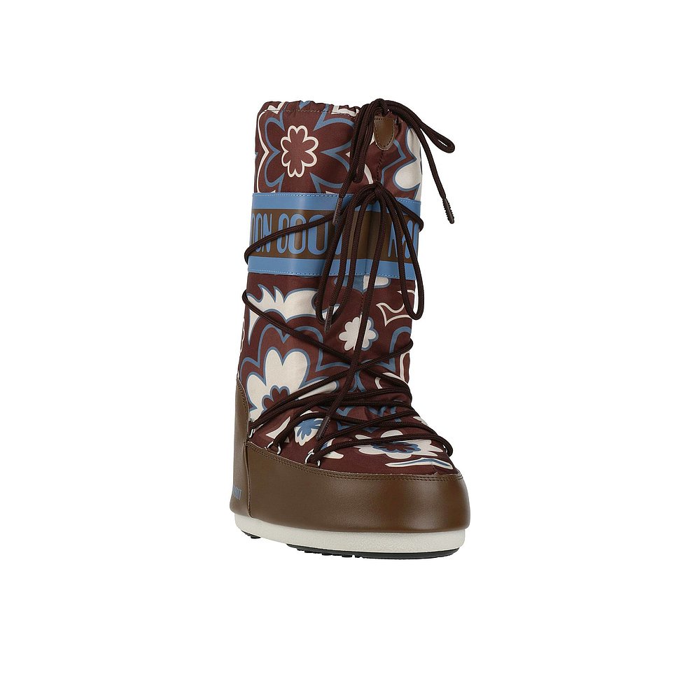 香港直邮moon boot 月亮靴 女士 靴子 brown棕色 舒适时尚 - 图0