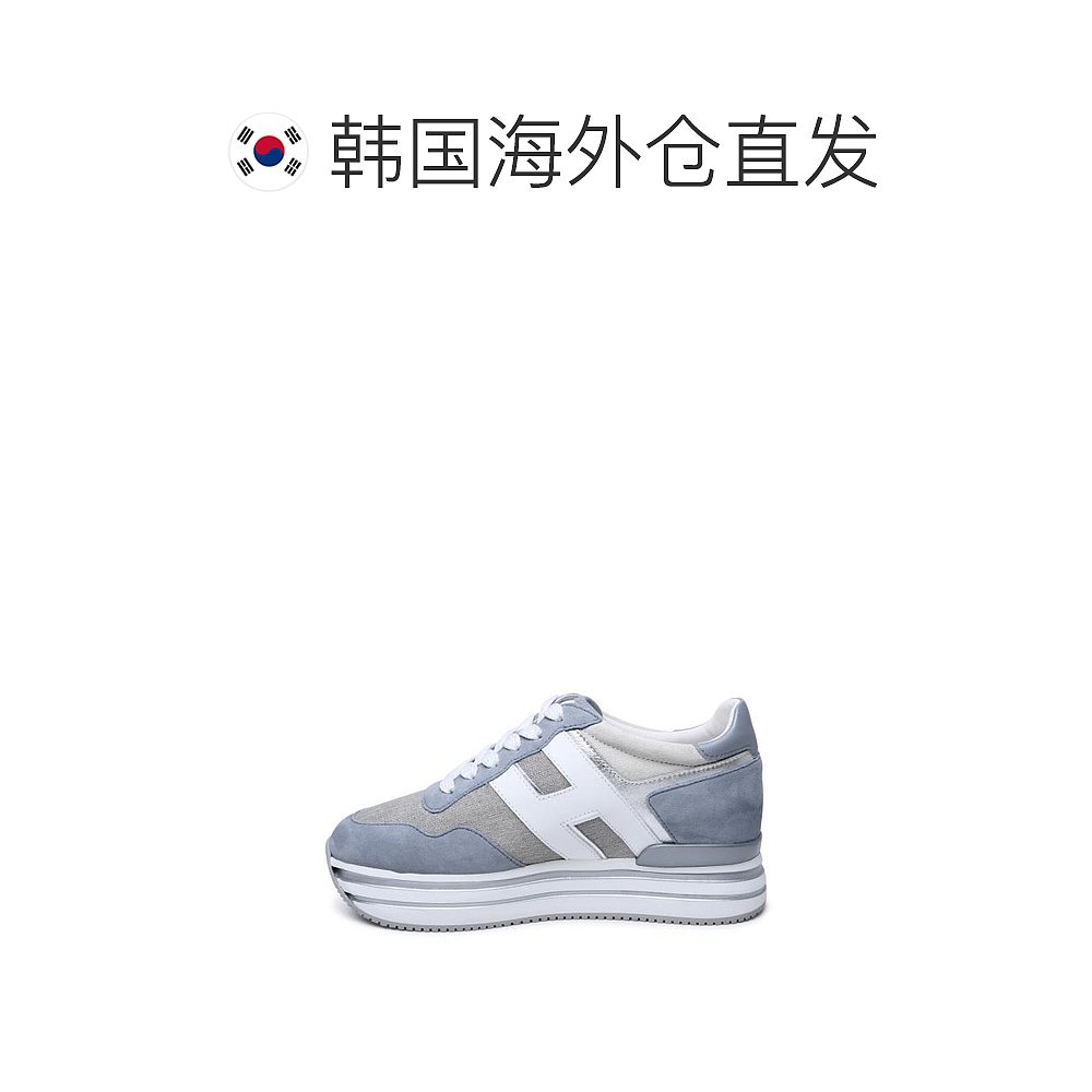 韩国直邮HOGAN24SS平板鞋女HXW4830CB80T1M0US2Light Blue - 图1