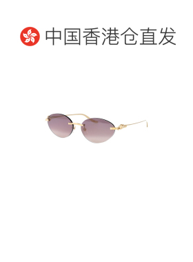 香港直邮CARTIER 女士眼镜 CT0504S004 AW2025 灰色