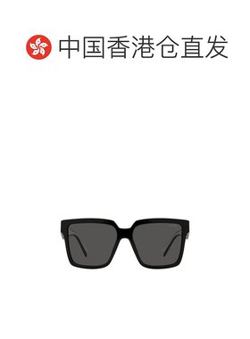 1h可退 香港直邮Prada 普拉达 女士 徽标太阳镜 PR24ZS black黑色