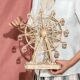 Music box Ferris wheel music box carousel wooden diy hand-assembled ornaments birthday gift for girls