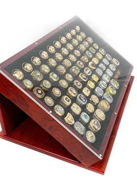 1947至2024全套78枚篮球戒指收藏纪念品送领导生日礼物套装