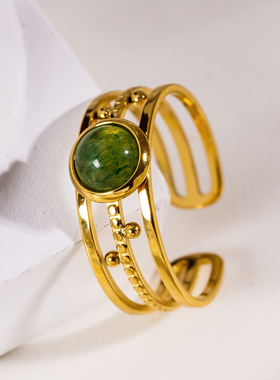 戒指HACKNEYNINE18K镀金欧美风