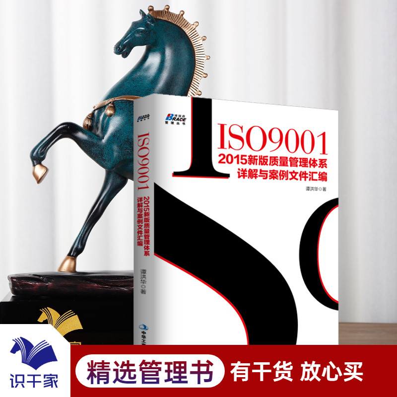 ISO9001-2015新版质量管理体系详解与案例文件汇编质量标准管理体系审核员培训认证教程管理内审员教材书籍