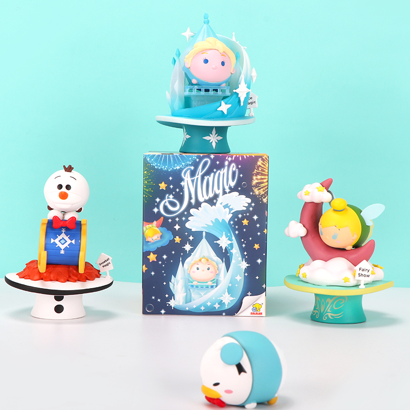 Miniso名创优品迪士尼TSUM TSUM迷你公仔魔法奇幻秀手办桌面摆件 - 图1