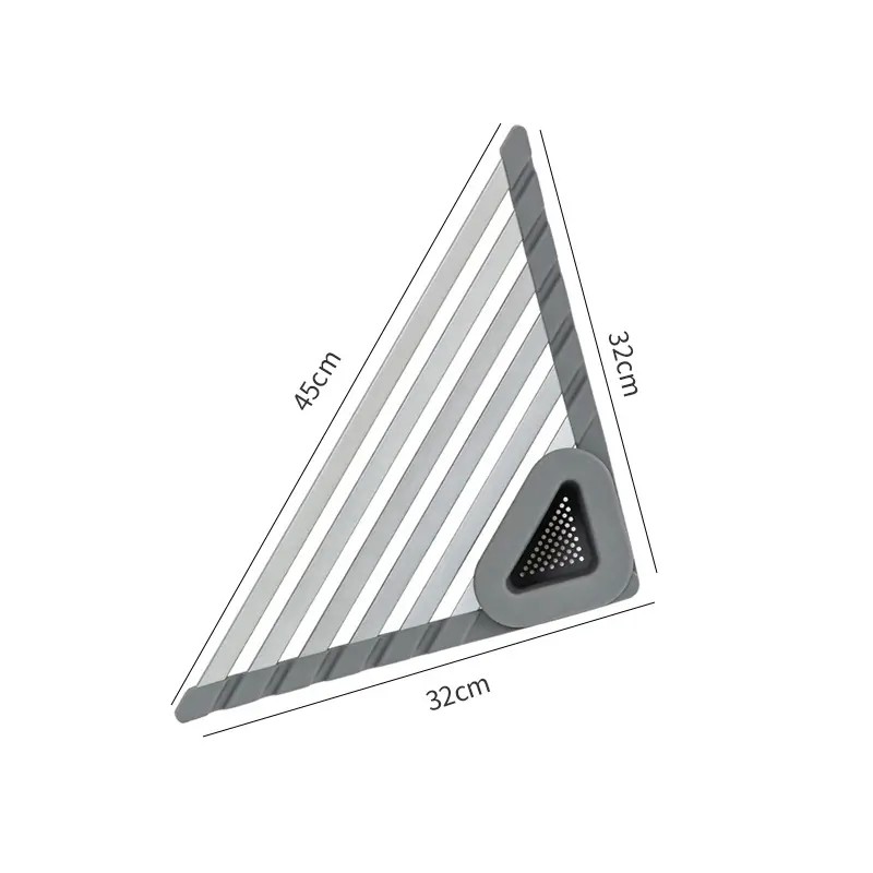 三角水槽收纳沥水架厨房水池置物架碗碟碗盘架沥水卷帘折叠沥水篮,淘宝优惠券,粉丝福利购,淘宝优惠卷