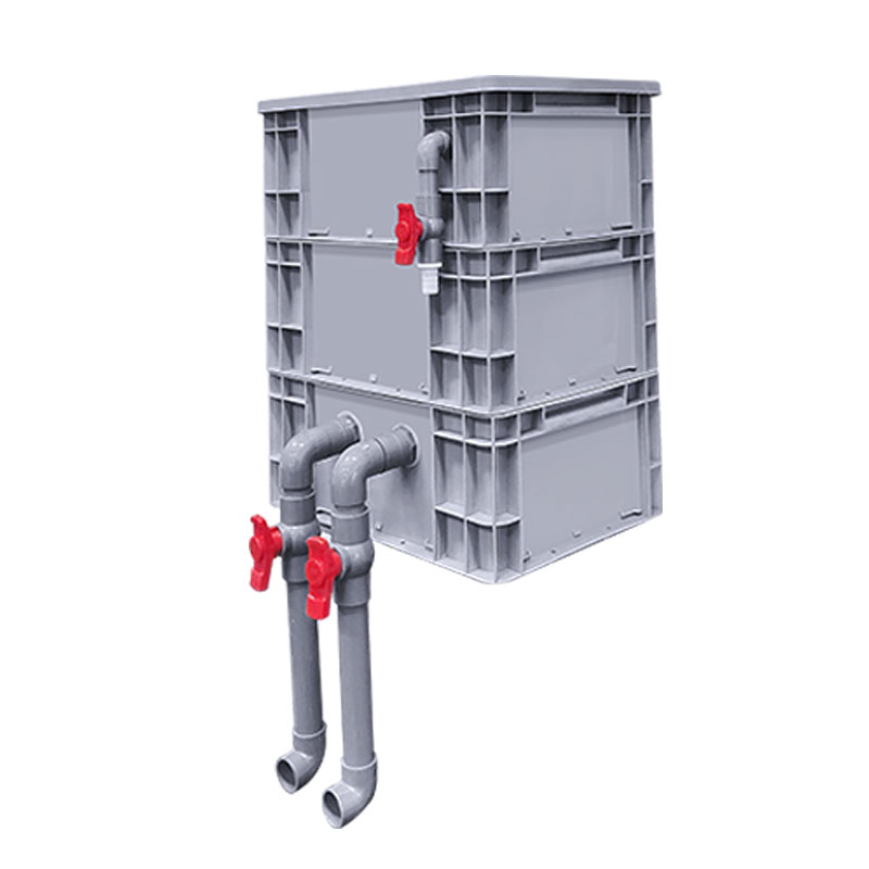 鱼缸过滤器净水循环三合一上置周转箱滴流盒过滤盒吸粪制氧一体机 - 图3