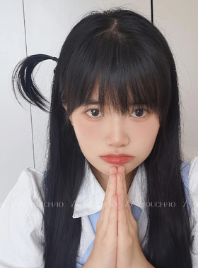 二次元Cosplay~角色呆毛假发发夹