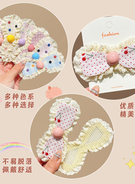 甜美花边刘海贴粘碎发魔术贴神器