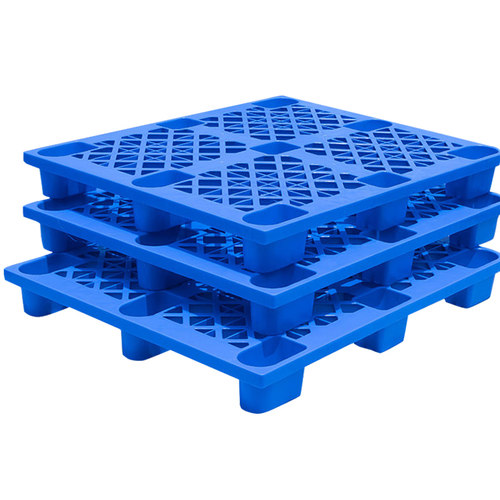 厂家直销塑料托盘九脚网格托盘仓库防潮板货物栈板物流周转板卡板 - 图1