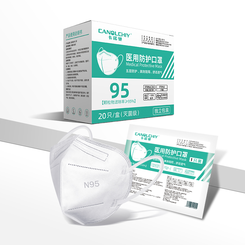 獨立包裝N95醫用防護口罩醫療級別3D立體一次性醫護專用批發整箱K_卡諾馳醫療器械旗艦店_醫療器械