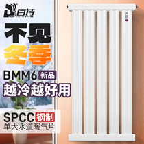 100 Poetry-fit heating sheet Home Water heating radiating fins wall-mounted copper aluminium composite water heating concentrated heating steel BMM6