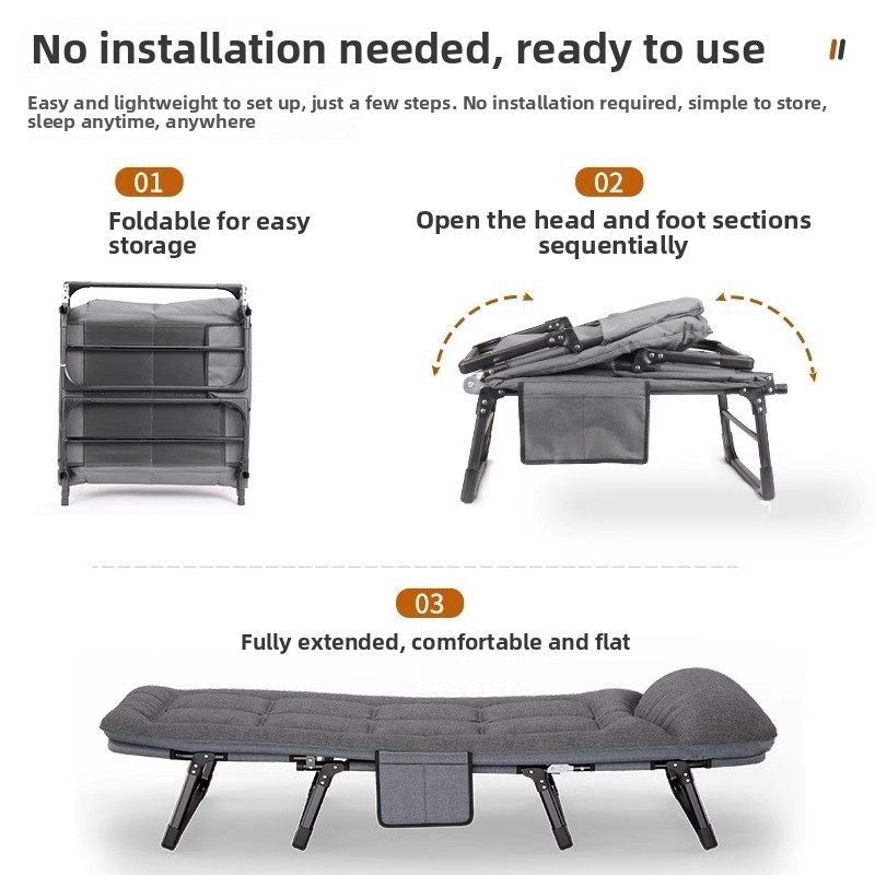 午餐休息折叠床办公室单人躺椅神器简单便携小憩床舒适的躺椅为老,淘宝优惠券,粉丝福利购,淘宝优惠卷