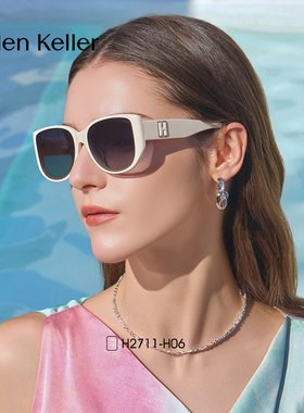 海伦凯勒刘诗诗猫眼墨镜防紫外线