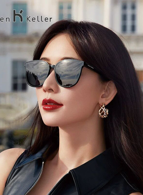 海伦凯勒偏光猫眼墨镜女太阳眼镜