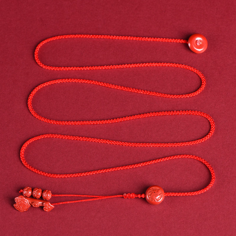 2026马年朱砂十二生肖红绳腰链女本命年红腰带男腰绳腰链子可调节,淘宝优惠券,粉丝福利购,淘宝优惠卷