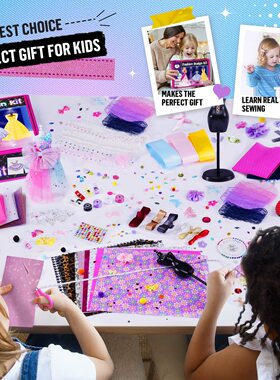 500PCS Girls' Fashion Design Set DIY Art and Crafts Set Chi