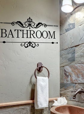 BATHROOMbathroomdoorsticke