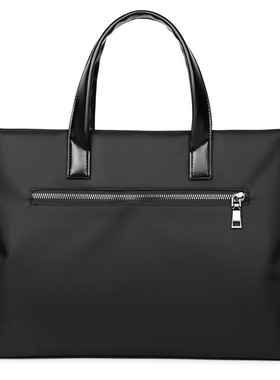 Customized logo for men's briefcase, hand-held file bag, la