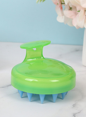 Hair salon shampoo brush, household scalp massage tool, sil