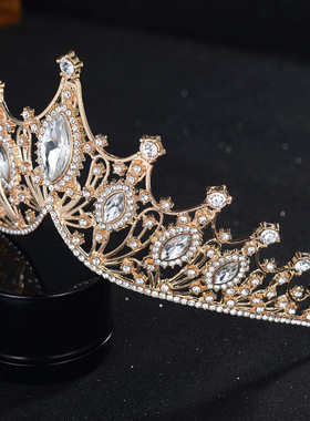 BaroqueBridalCrownQueenAc