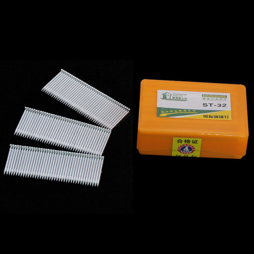 国标钢排钉气动枪钉钢钉水泥钉55钢气排钉ST18 25 32 38 45 50 64 - 图1