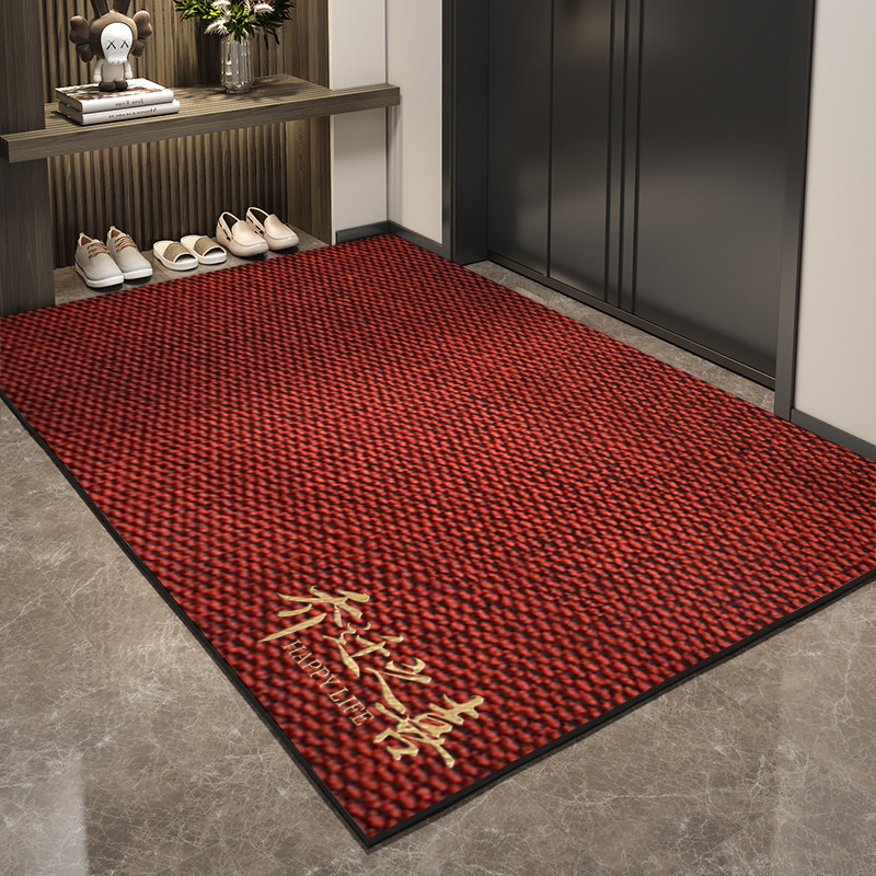 瑞士门口地垫进门家用高端红色入户门脚垫子耐脏防滑地毯玄关地毯,淘宝优惠券,粉丝福利购,淘宝优惠卷