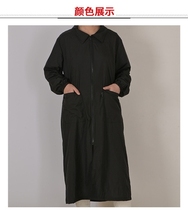 Pet Beautician workwear Waterproof Antistatic not Stained Jacket W Mount Lengthened apron Dress Cat to Cat Cat
