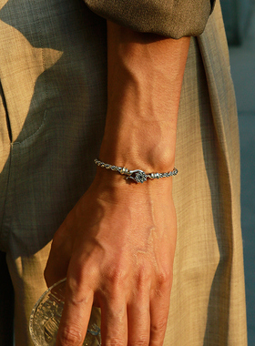 IDEAGEMER复古麻花手链