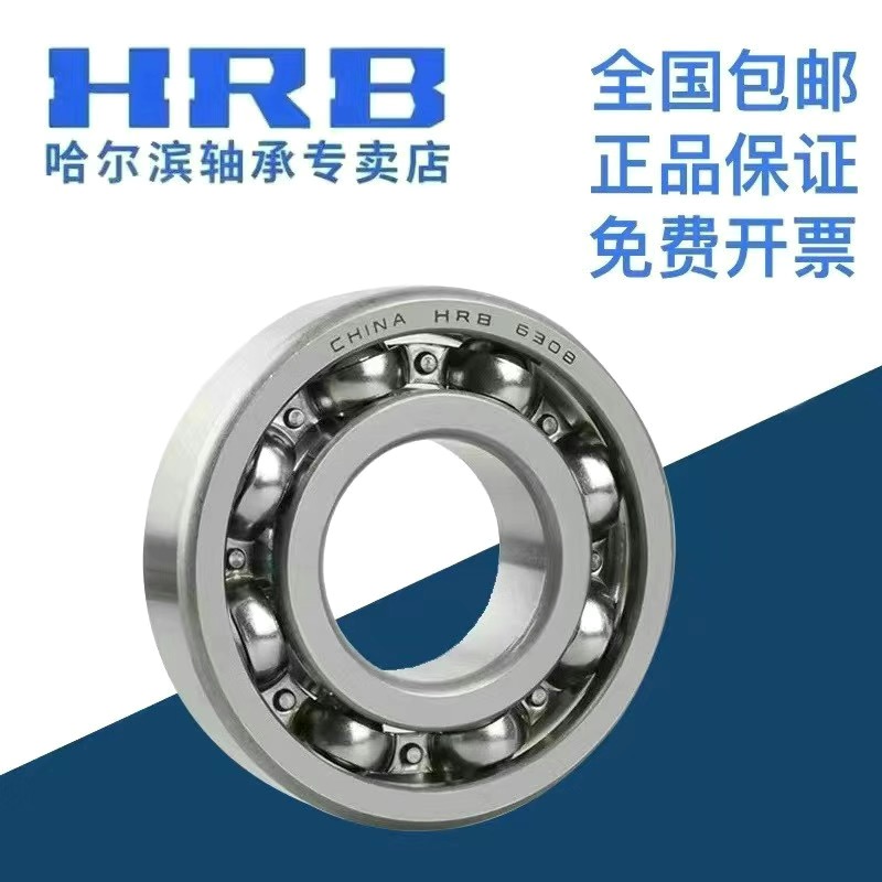 HRB 哈尔滨轴承6000 6001 6002 6003 6004 6005 2Z RZ 深沟球轴承 - 图1