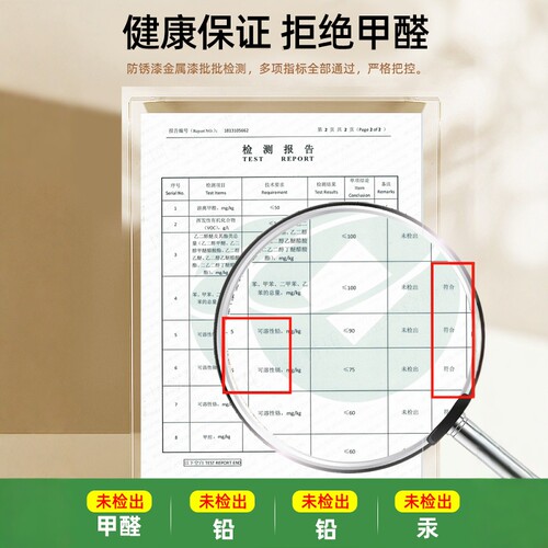 防锈漆金属专用防腐免除锈户外金属油漆防锈自刷水性门窗彩钢瓦SY - 图2