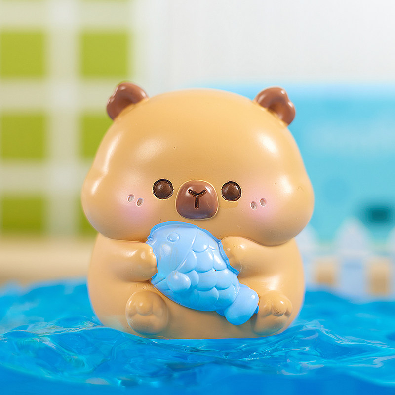 可爱卡皮巴拉盲盒水豚摆件办公Q版明盒指定手办潮玩公仔生日礼物,淘宝优惠券,粉丝福利购,淘宝优惠卷
