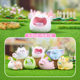 Genuine Aowu Cute Pet Crystal Blind Box Ornament Cute Original Stone Little Bean Doll Hand Figure Birthday Gift for Women