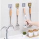 Strong adhesive hooks, traceless load-bearing adhesive transparent kitchen wall hooks, wall stickers, no punching transparent hooks