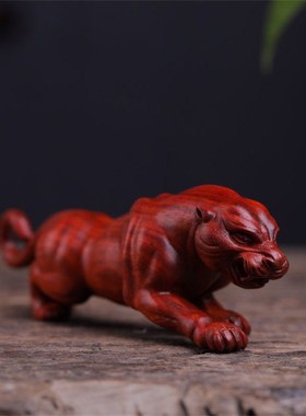 新款小叶豹子实木一路办公桌