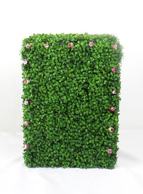 仿真米兰草墙米兰篱笆墙立体绿植墙植物绿雕墙室内外屏风装饰围栏