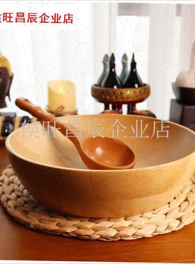 美容院瑜伽cd洗手礼盆按摩专用spa欢迎仪式净洗手礼盆圆形竹制水