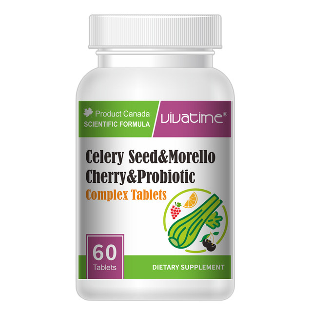 High-concentration celery seed black cherry essence tablets imported from Canada, celery seed balance care festival health authentic product
