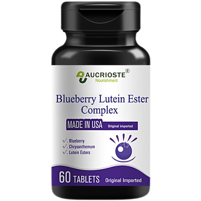 Aucrojian blueberry lutein imported from original packaging
