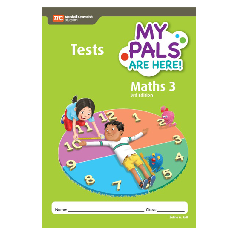 现货正版新加坡小学数学My pals are here Maths Tests MPAH系列测试题 备考AEIS考试 Primary学段 CPA教学法 英文原版 - 图2