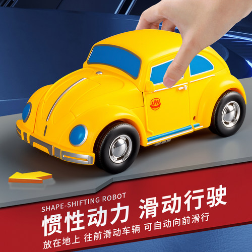 变形玩具车儿童爆款机甲模型小汽车男孩2025新款多关节可动机器人 - 图1