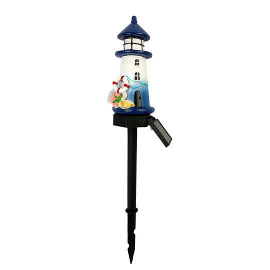 Solar lighthouse garden decoration courtyard ground lamp