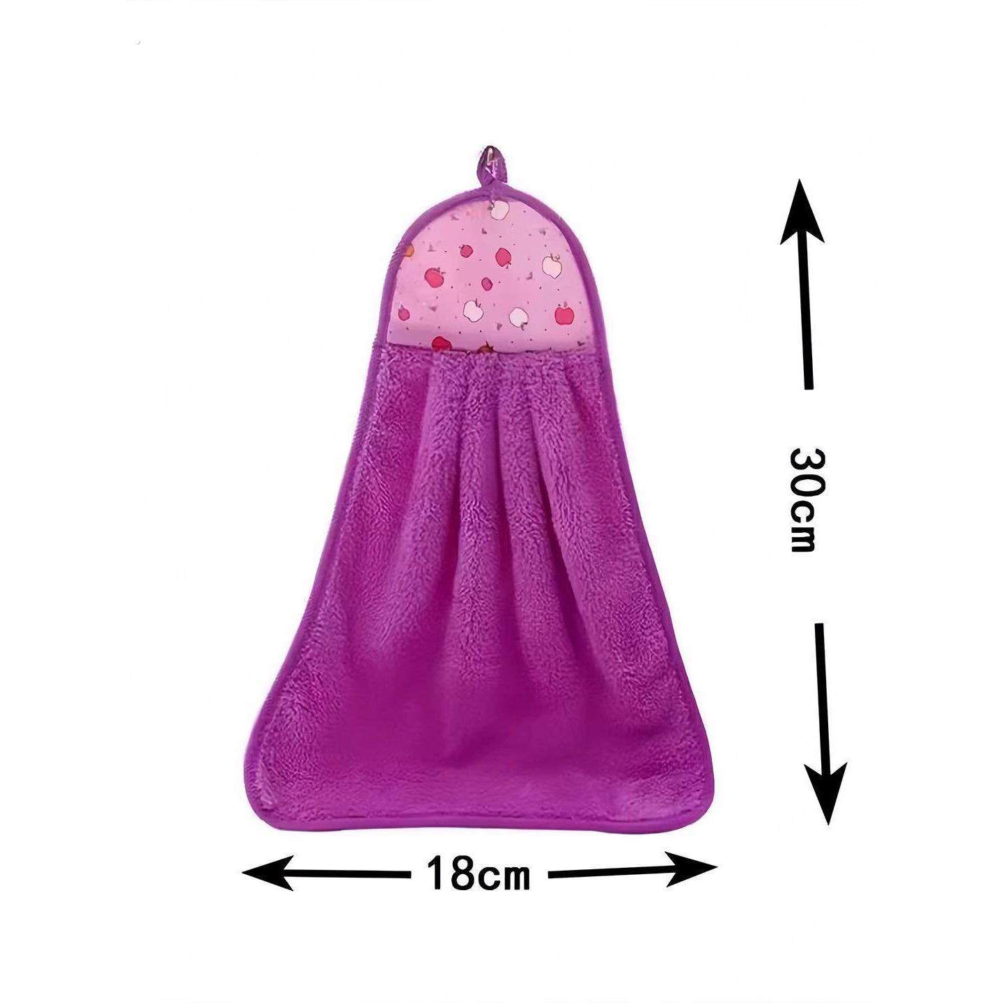 厨房擦手巾挂式可爱毛巾抹布可吸水家用卫生间加厚手布手帕珊瑚绒,淘宝优惠券,粉丝福利购,淘宝优惠卷