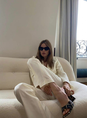 树脂墨镜猫眼偏光欧美风女