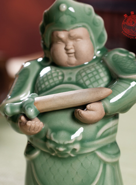【正品认证】龙泉青瓷摆件